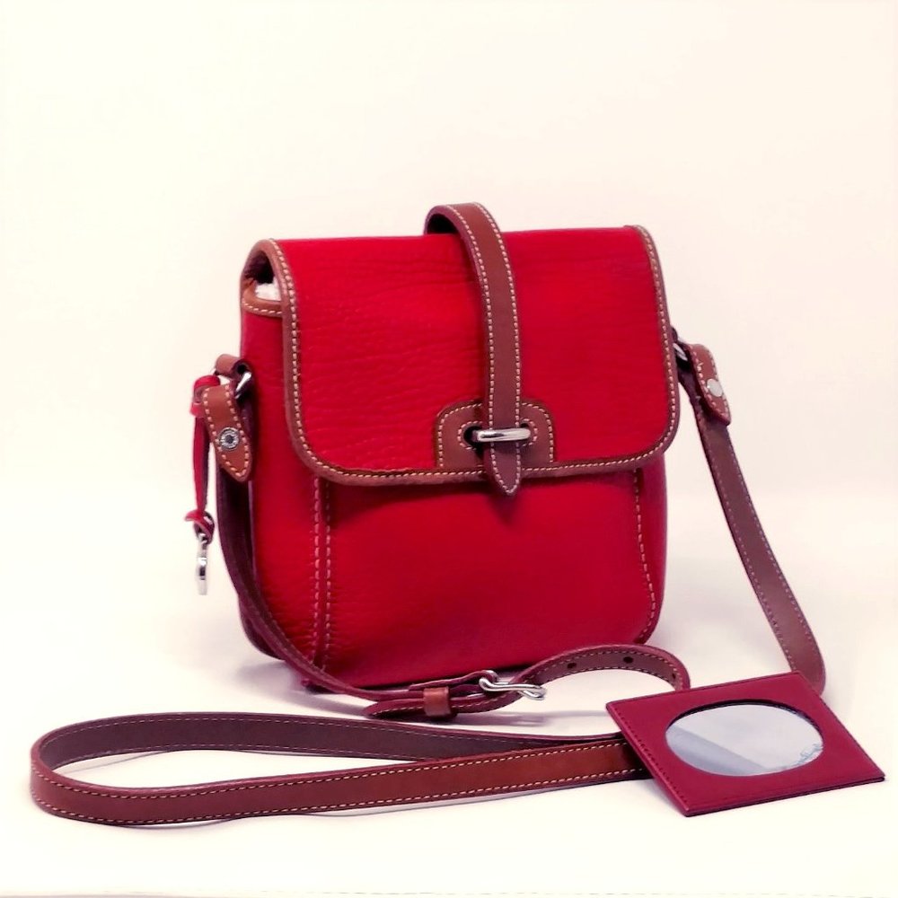 Dooney & Bourke Cross Body Deep Orange Bag 654437